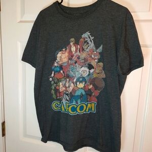Capcom t-shirt gray sz. LG